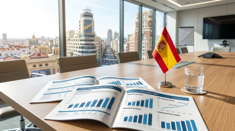 Gráficos con datos trimestrales del mercado de apuestas online en España según la DGOJ